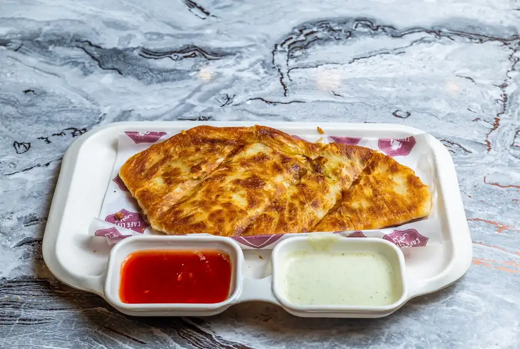 Chicken Cheesy Paratha