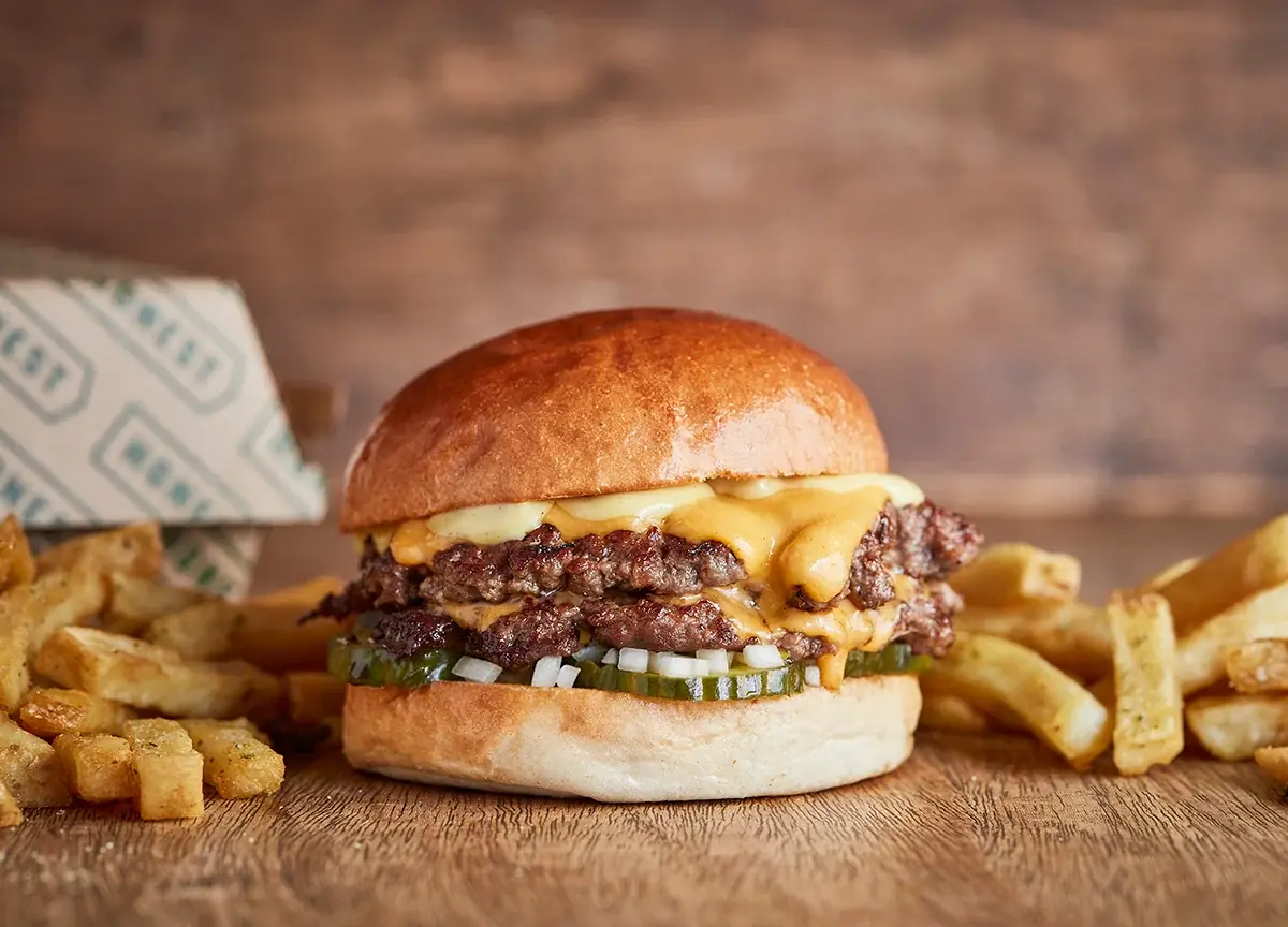 Signature Double Smash Burger (House Special)