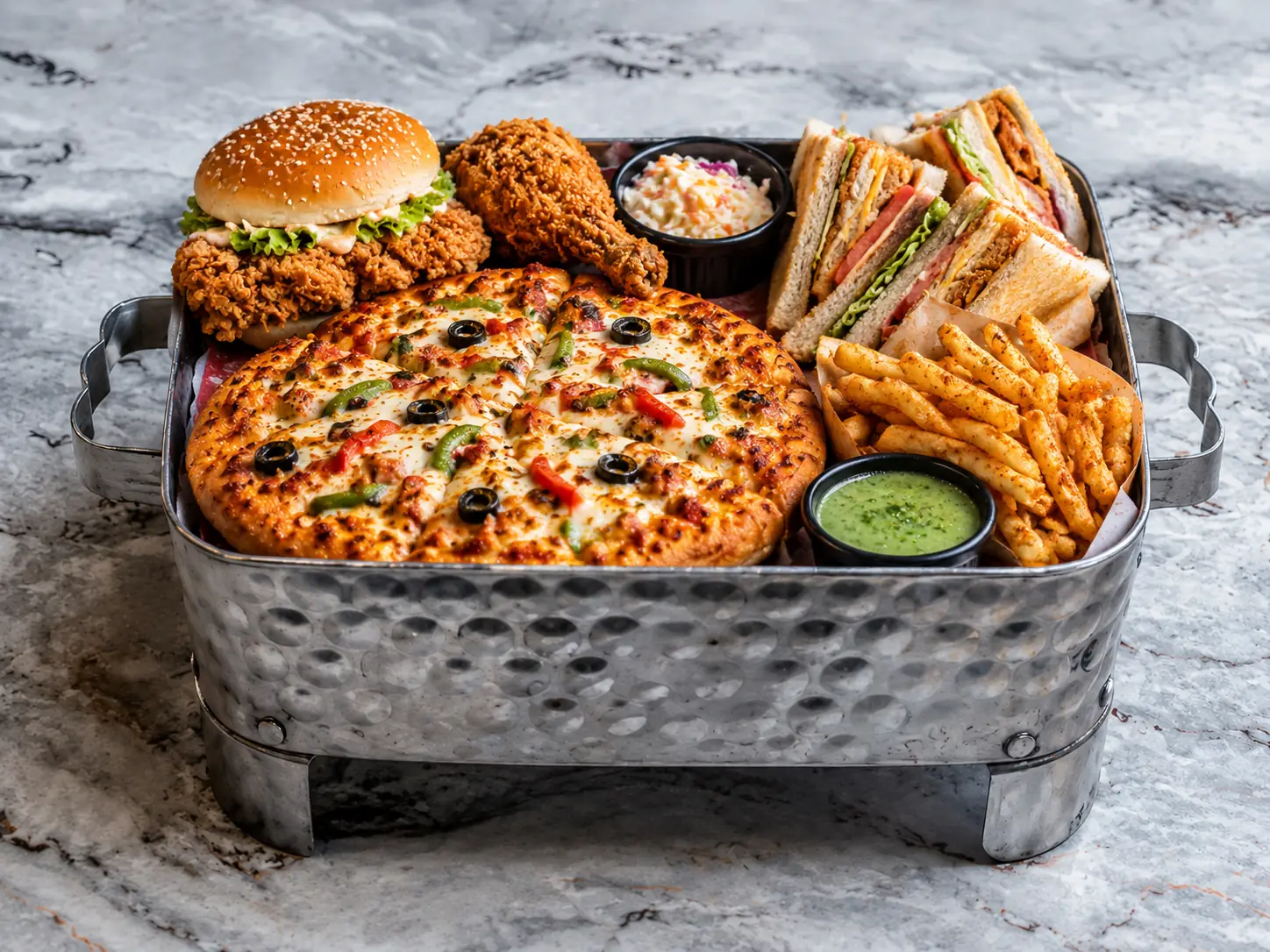 Fast Food Platter
