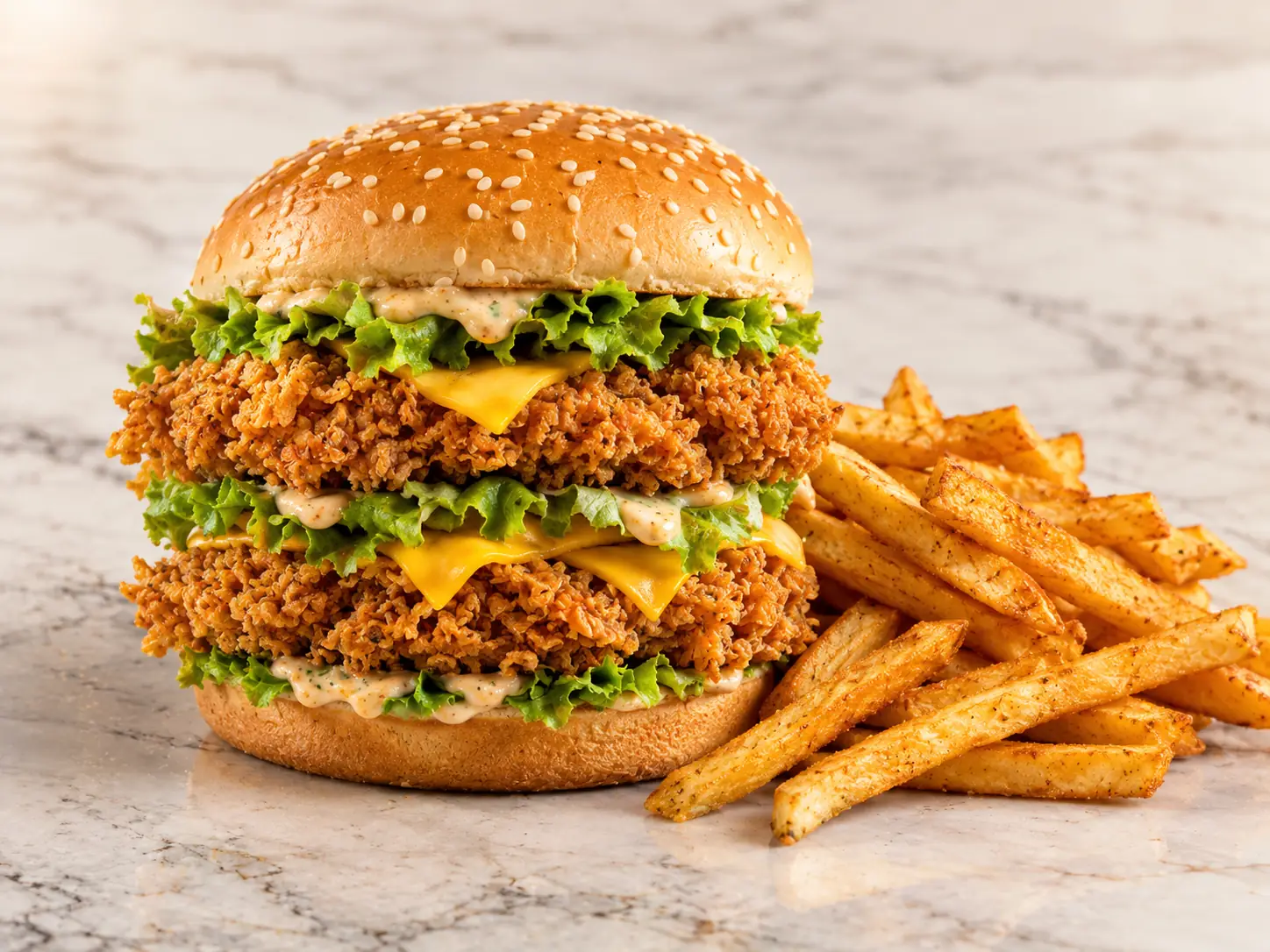 Mighty Zinger Burger